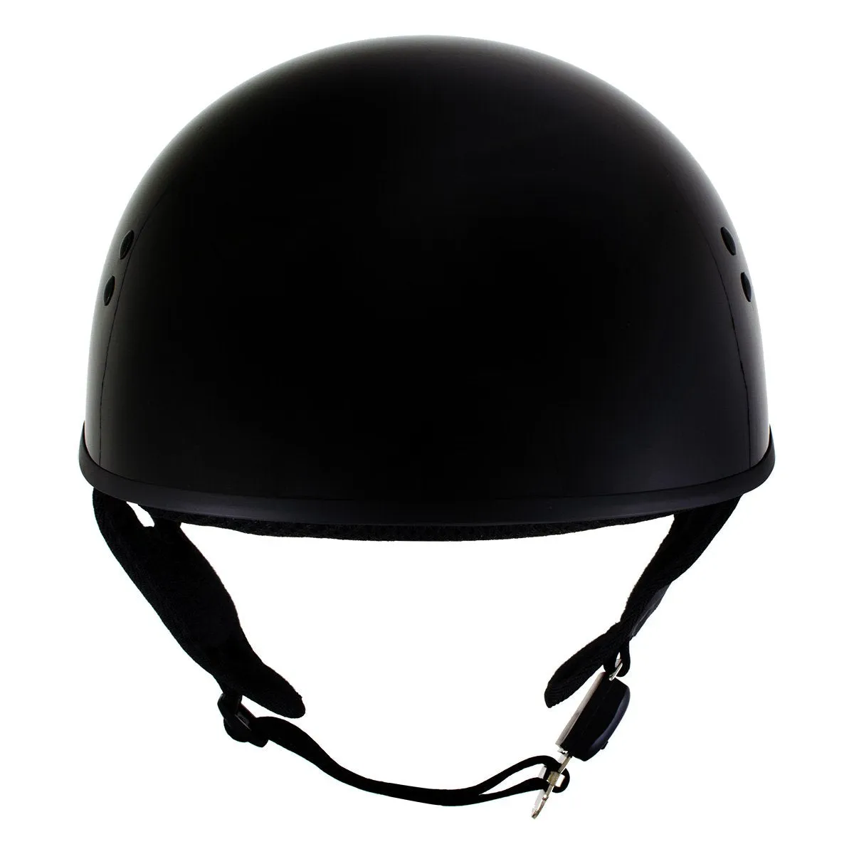 Hot Leathers T68 'The O.G.' Flat Black DOT Helmet with MP7922FMSET Heated Balaclava Bundle