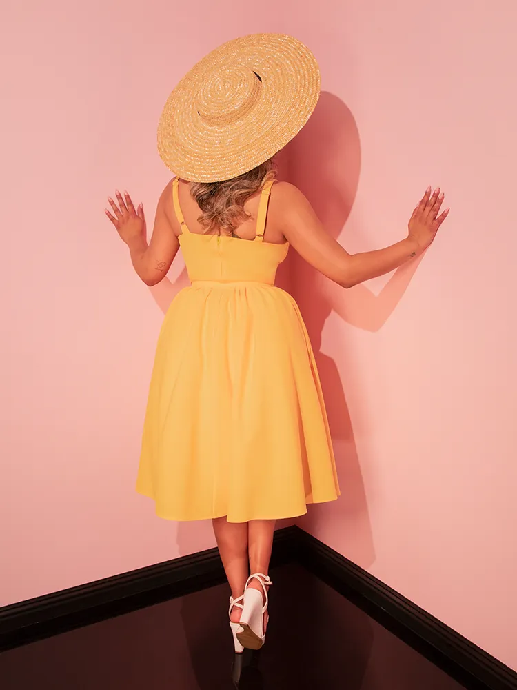 Ingenue Dress in Sunshine Yellow - Vixen by Micheline Pitt