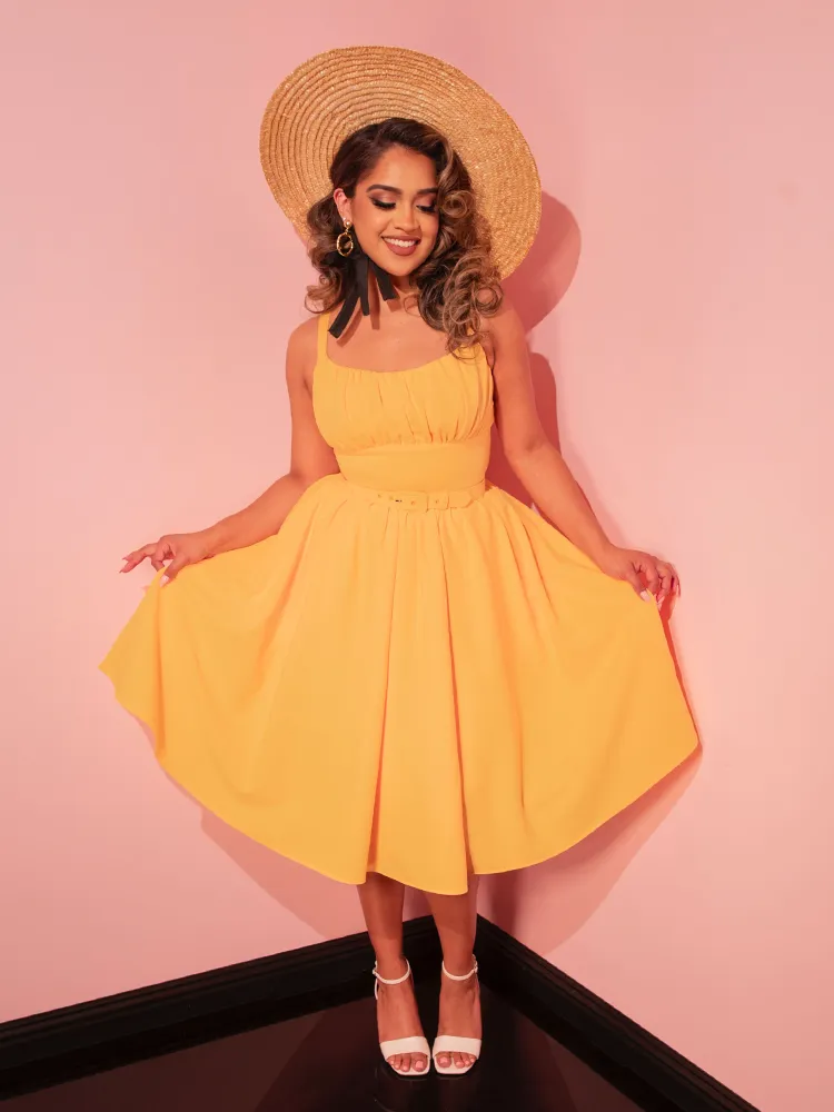 Ingenue Dress in Sunshine Yellow - Vixen by Micheline Pitt