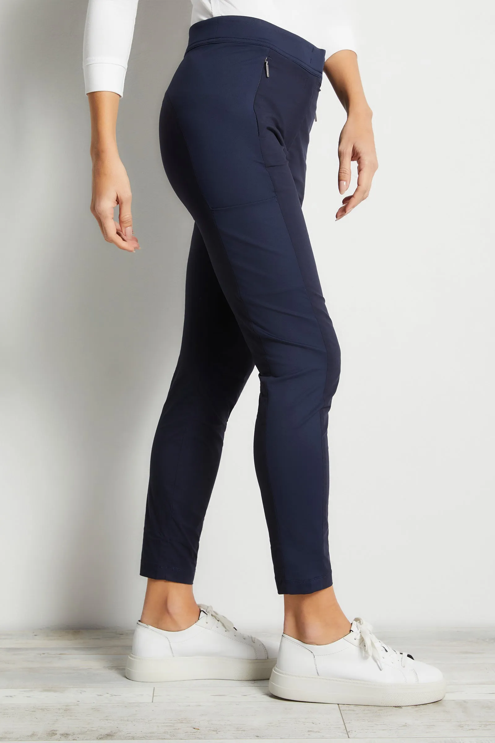 Ipant Hybrid Zip Front Slim Fit Pant