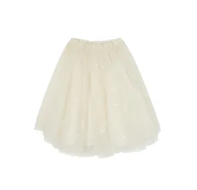 Ivory Tulle Skirt