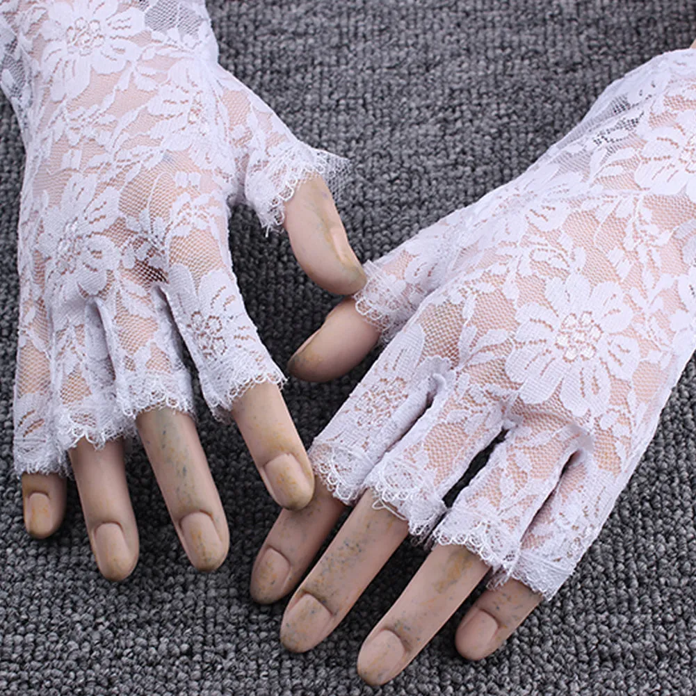 Lady Lace Fingerless Gloves/Mitten