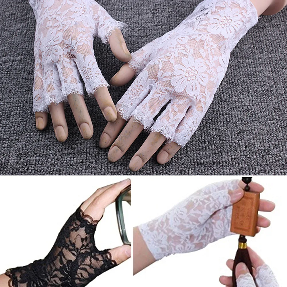 Lady Lace Fingerless Gloves/Mitten