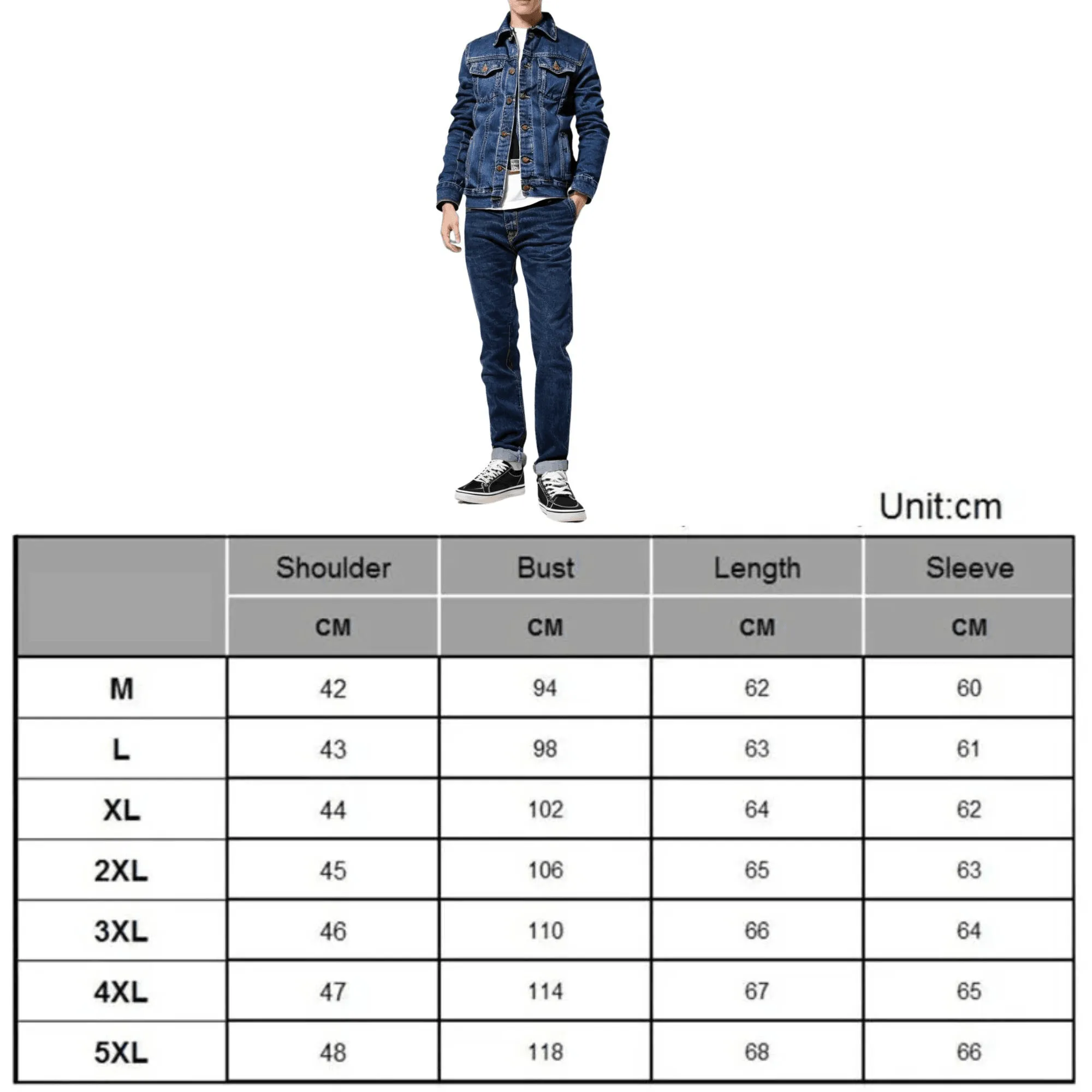 Men's Denim Jackets Motorcycle Fashion Jean Jackets Slim Fit Casual Black Blue Coats