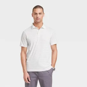 New - Goodfellow & Co Men's Performance Golf Polo Shirt Short Sleeve No-Roll Collar