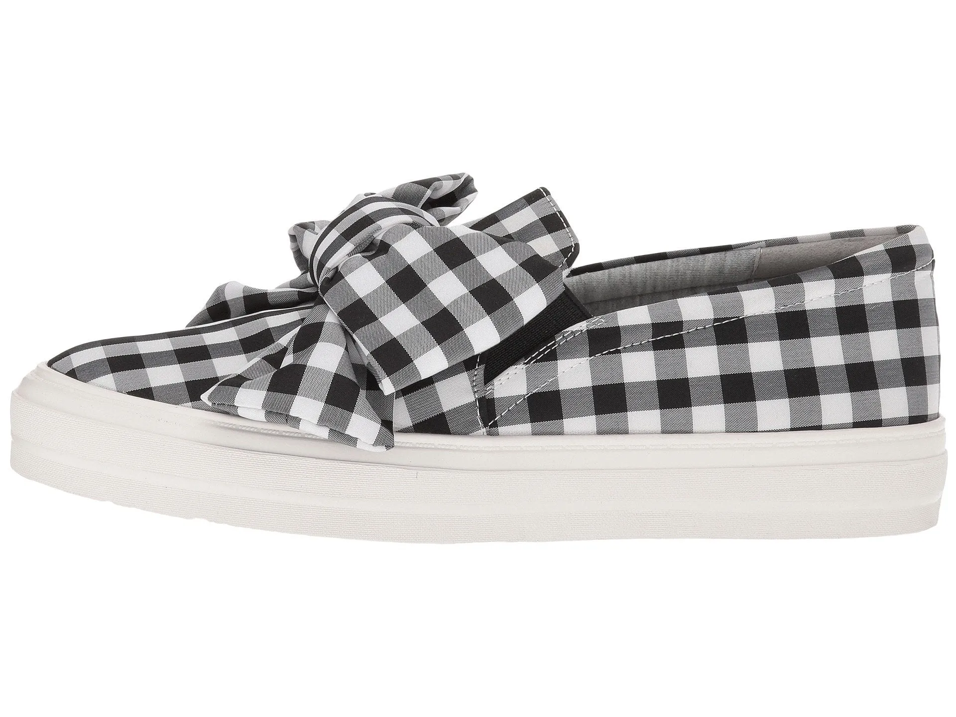 Nine West Onosha sneaker black/white plaid