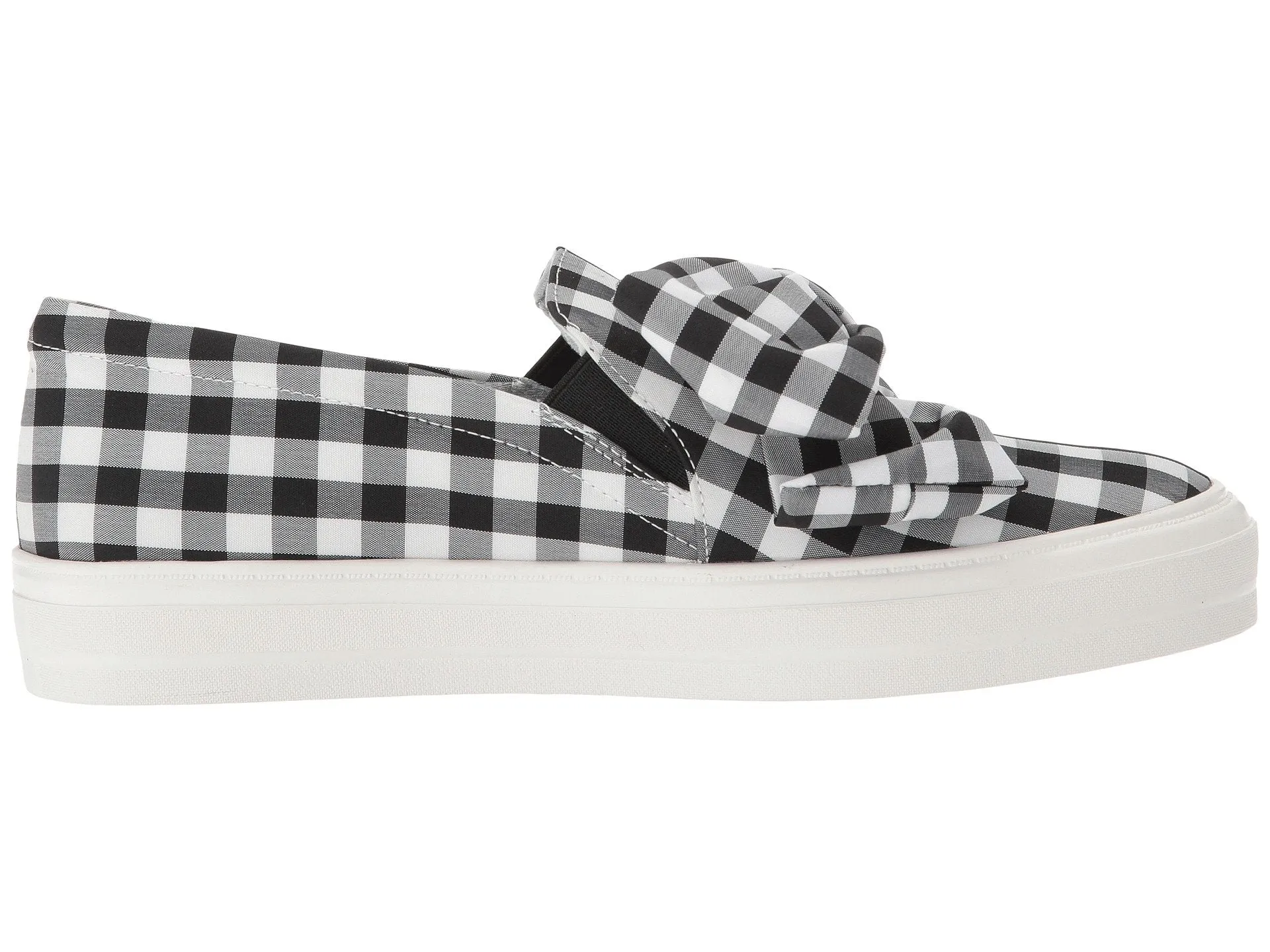 Nine West Onosha sneaker black/white plaid