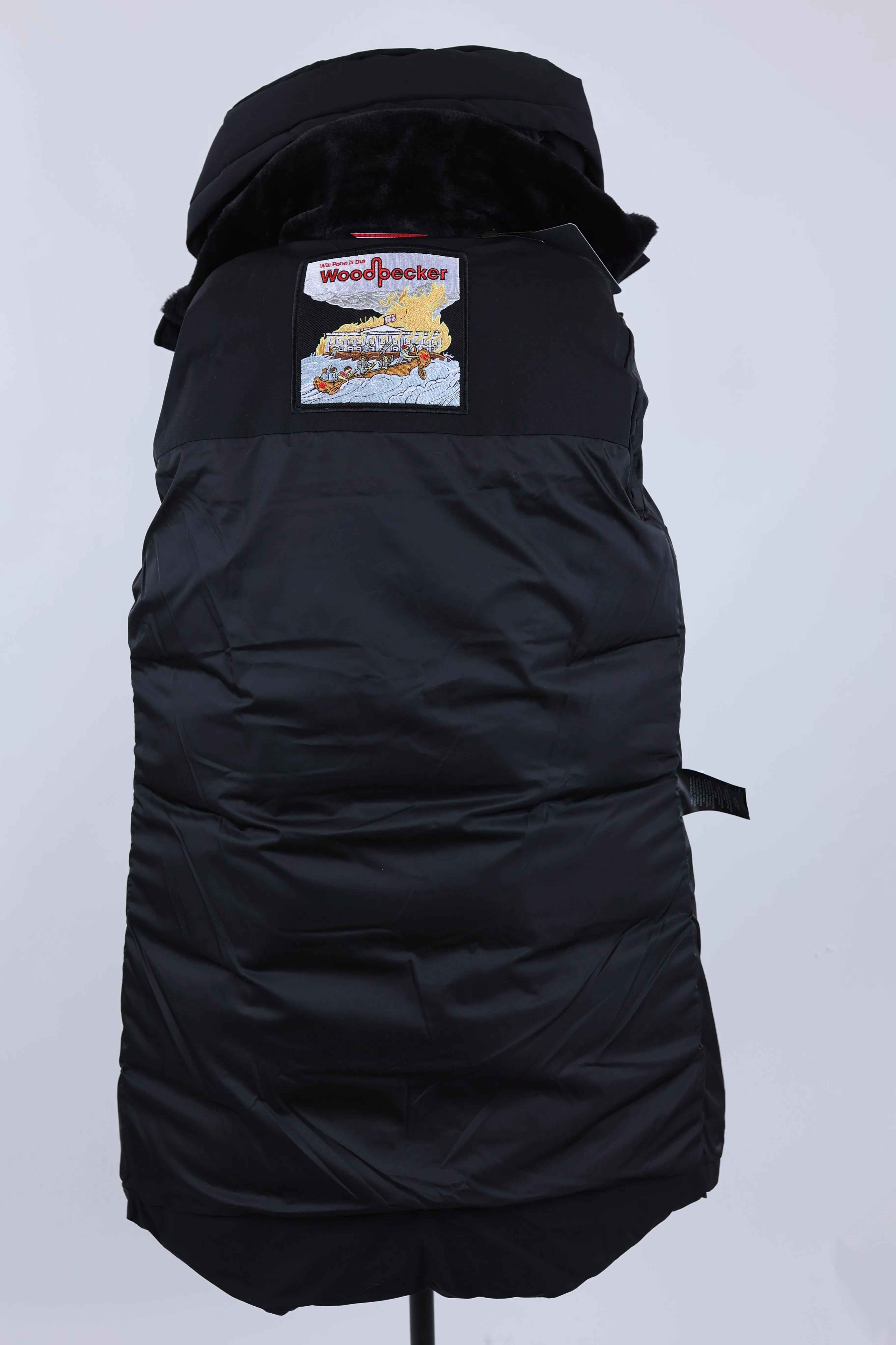 Penguin Quilted Parka Coat