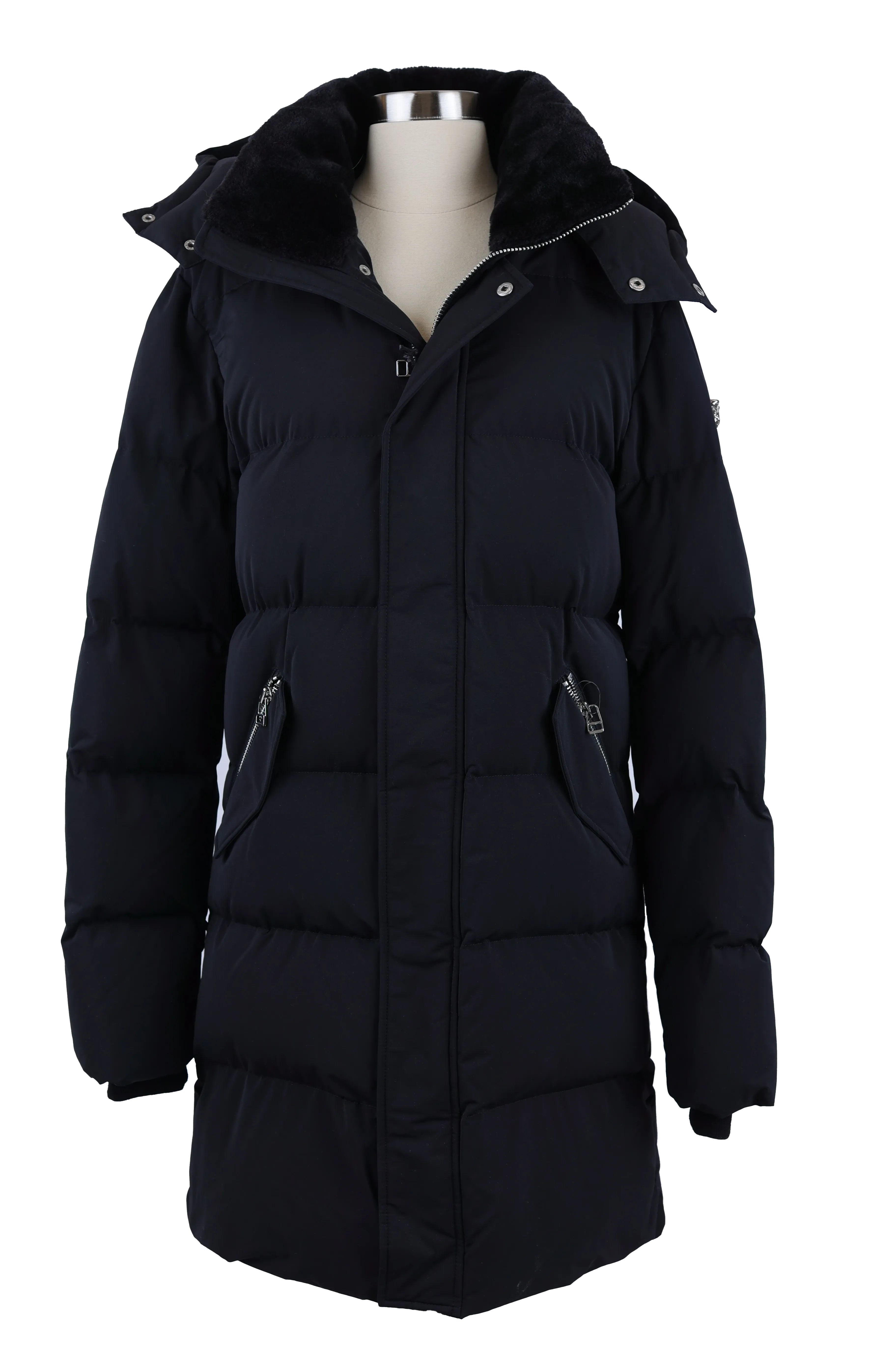 Penguin Quilted Parka Coat