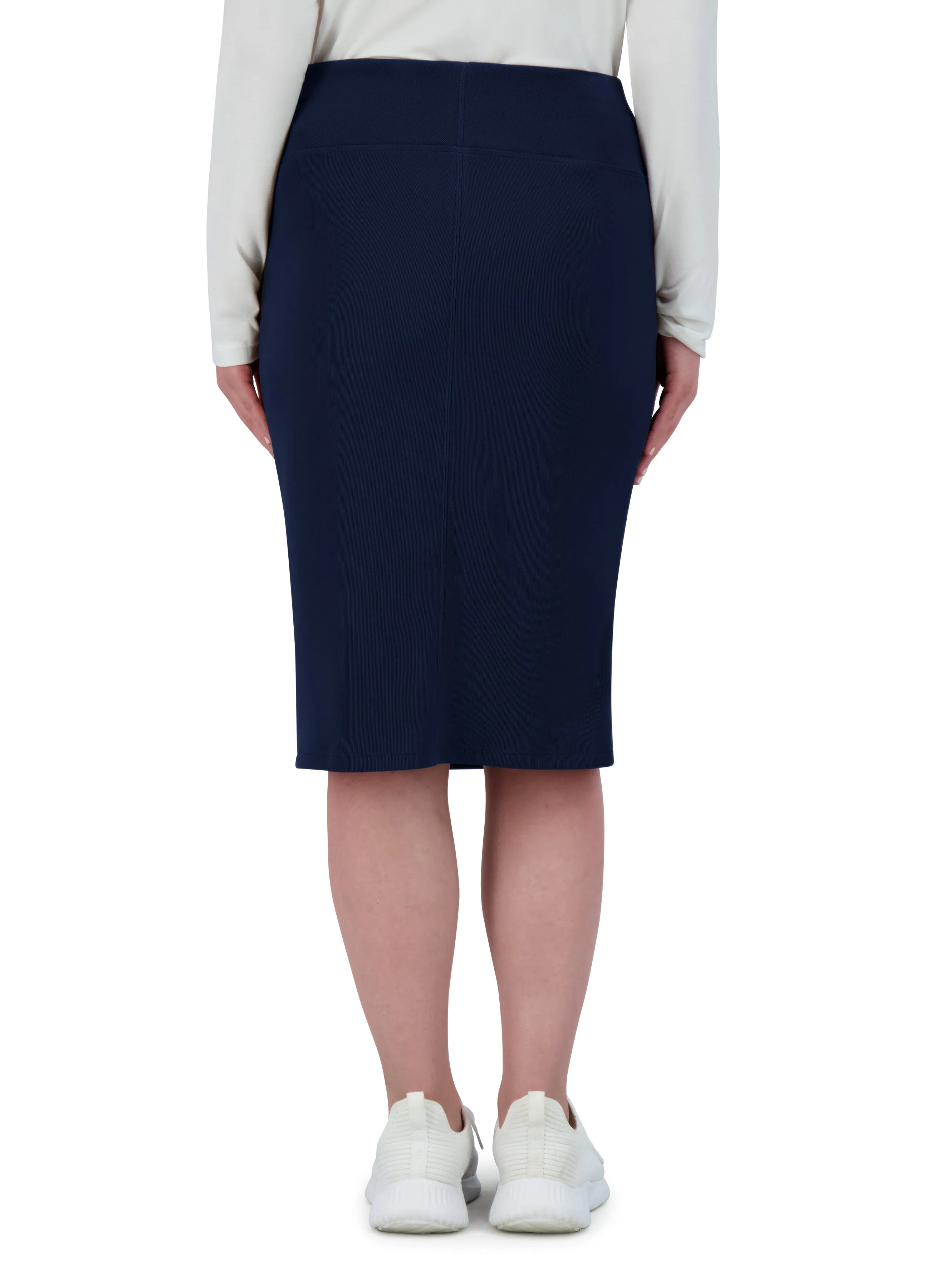 Perfect Fit Pencil Skirt 22" - Navy