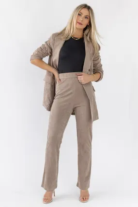 Posh Company Mocha Twill Set - Final Sale