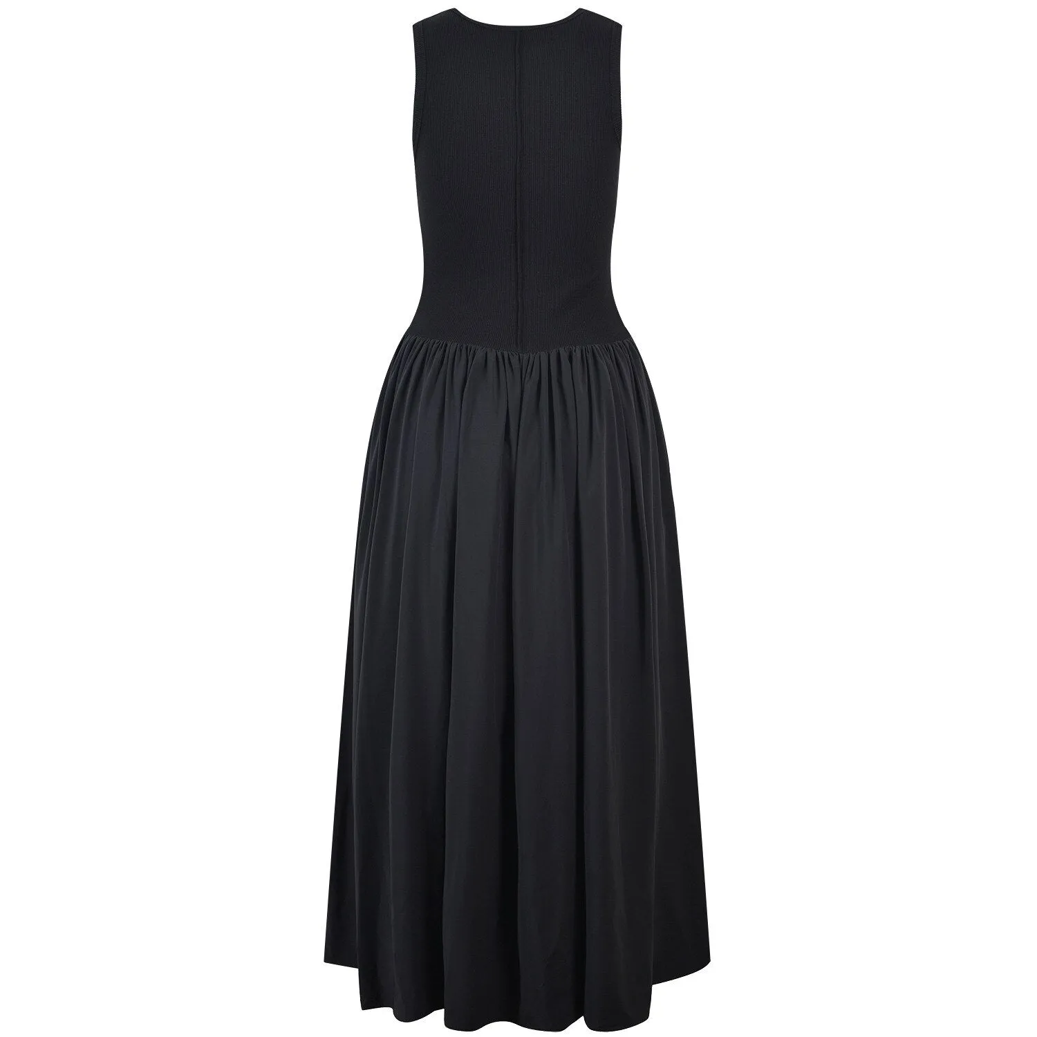 Pre Order:  Minimalist Knit Corset Pleated Skirt Dress