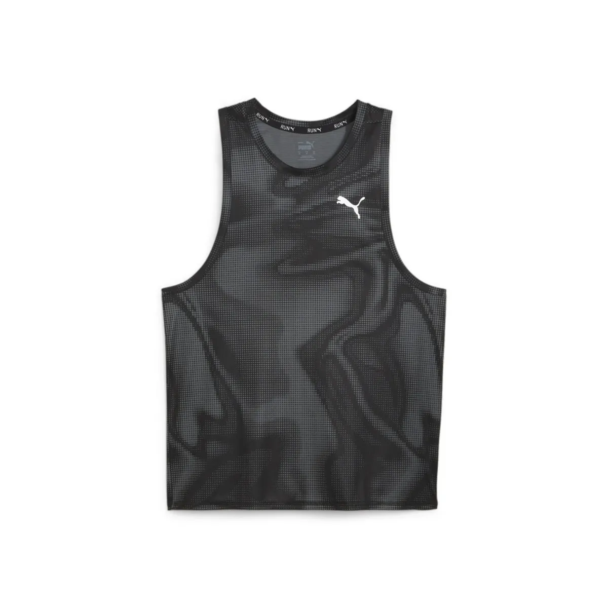 Puma Favorite AOP Sleeveless T-Shirt Black Grey SS24