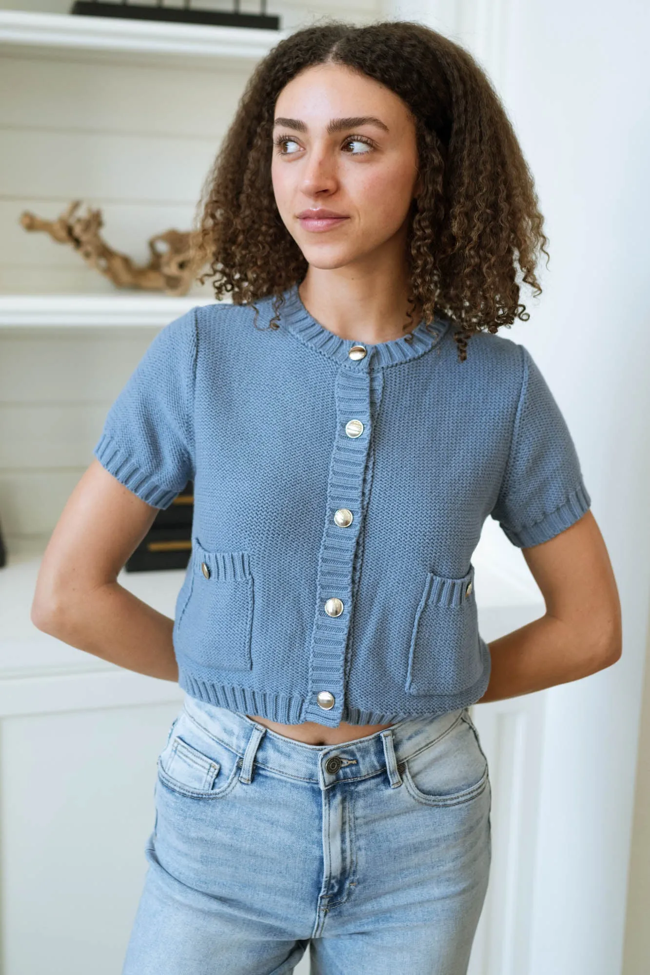 Riviera Top - Blue