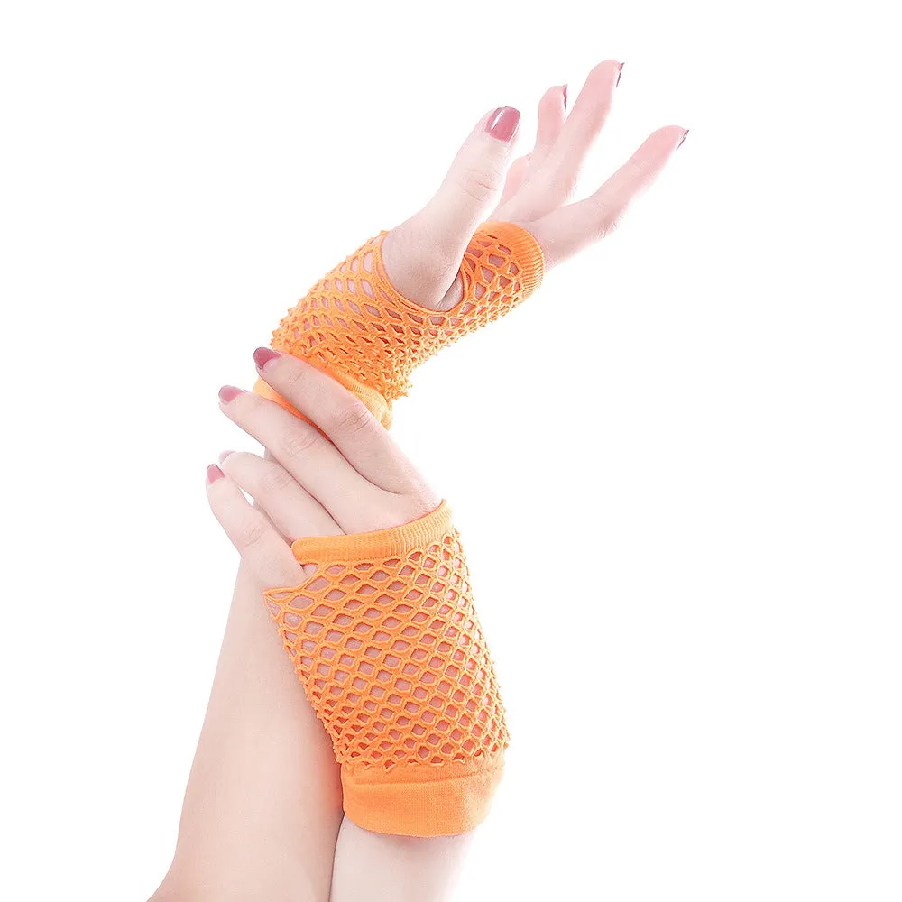 Short Fishnet Gloves