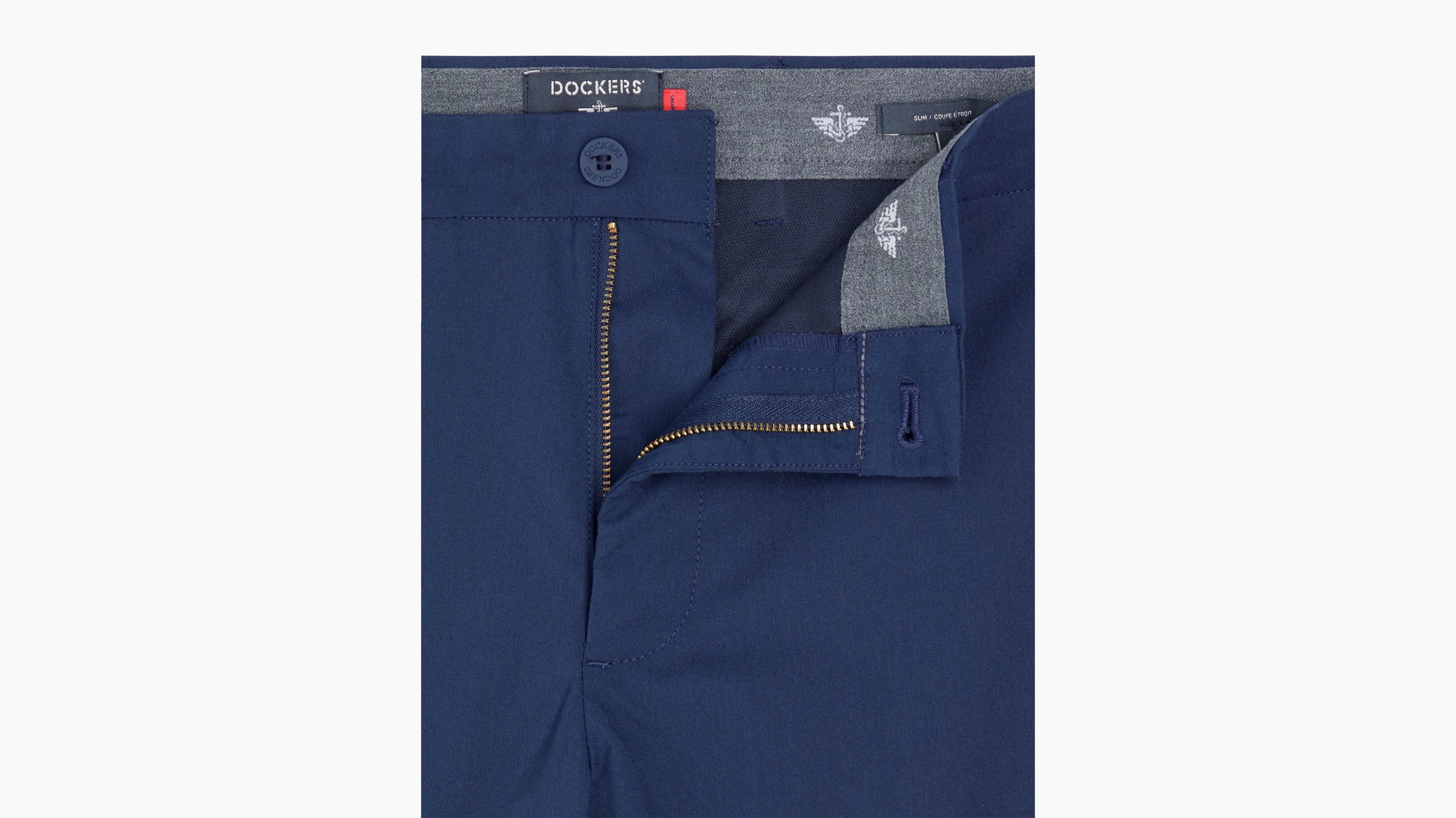 Signature Go Khakis, Slim Fit