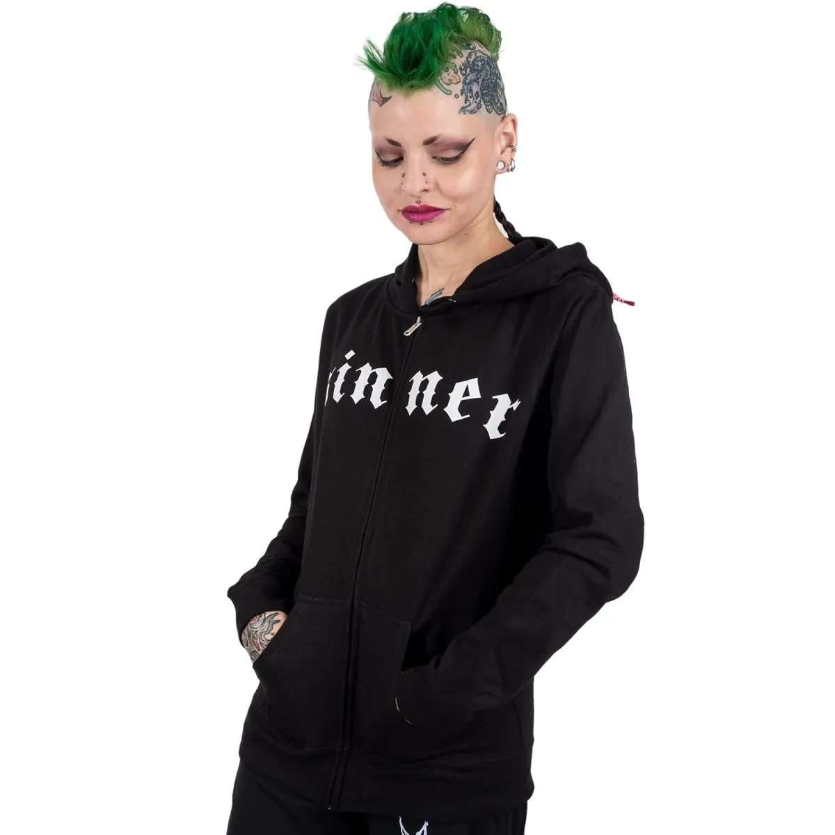 Sinner Zip Hoodie