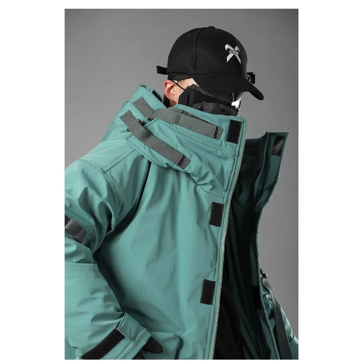 Ski Jacket 3 In 1 Waterproof Loose Fit Parka