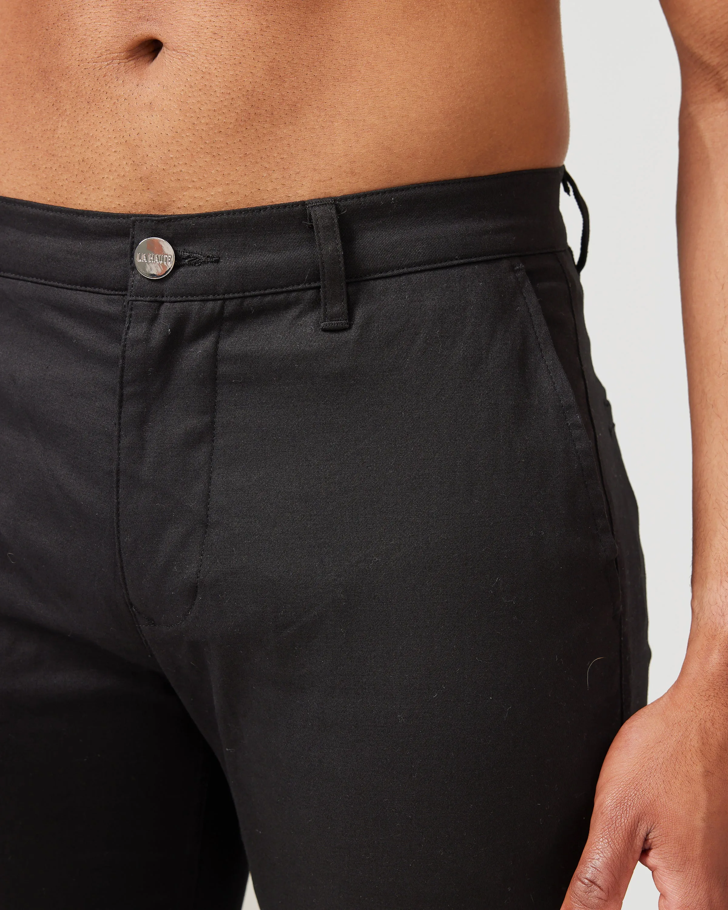 Slim Fit Chino - Black