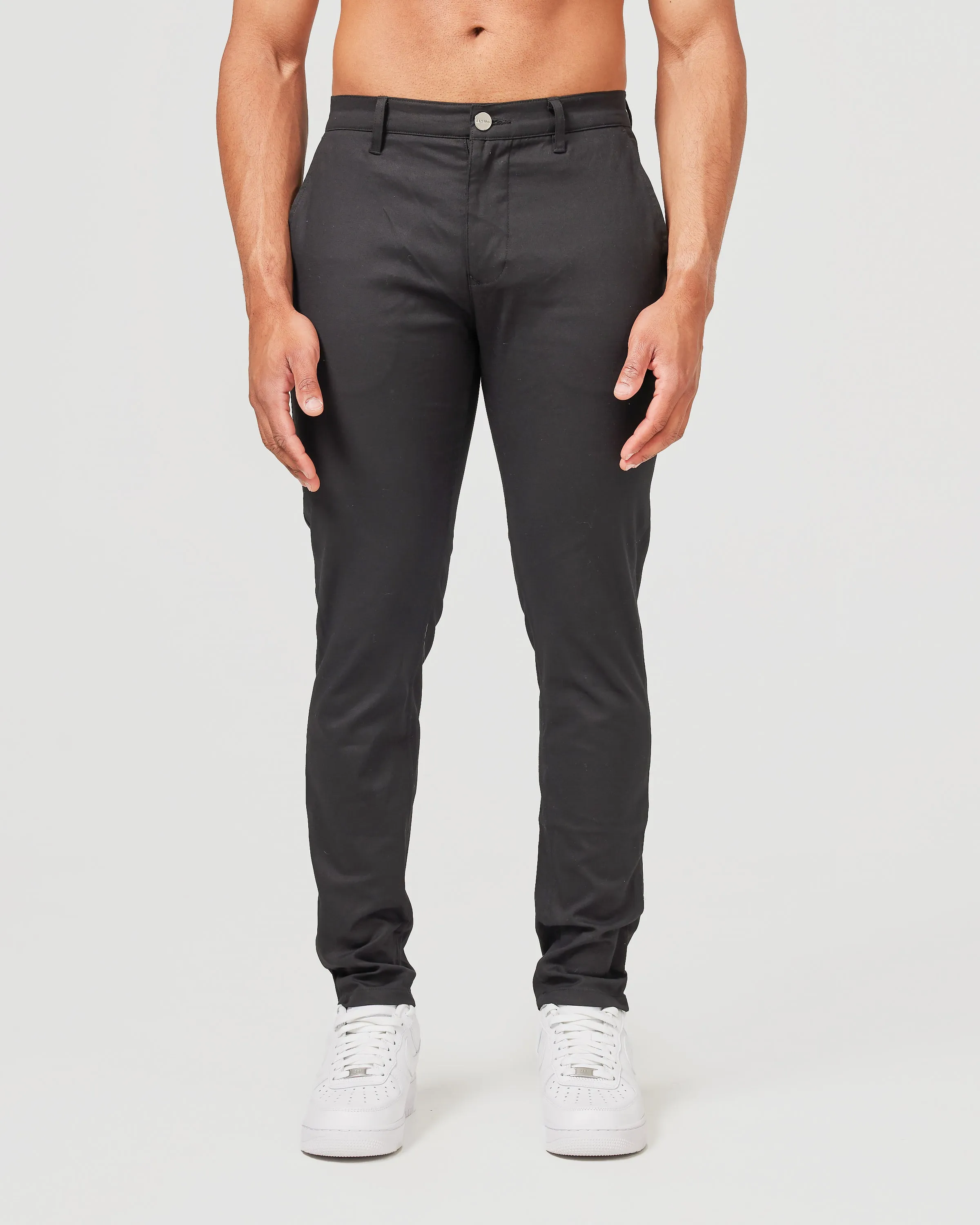 Slim Fit Chino - Black