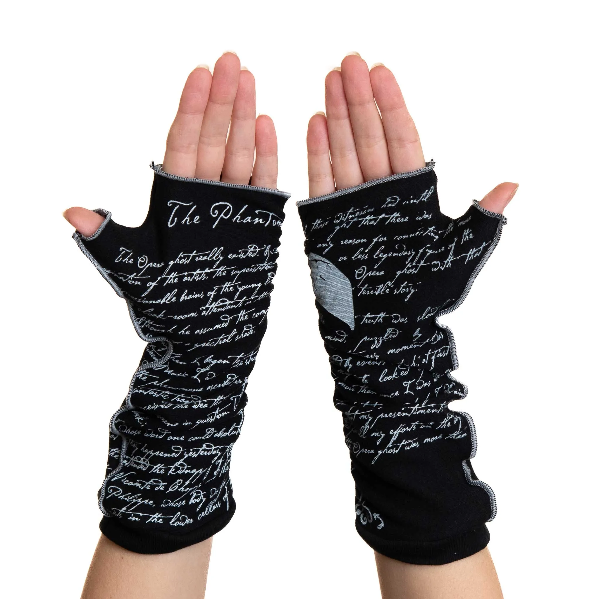 The Phantom of the Opera Writing Gloves