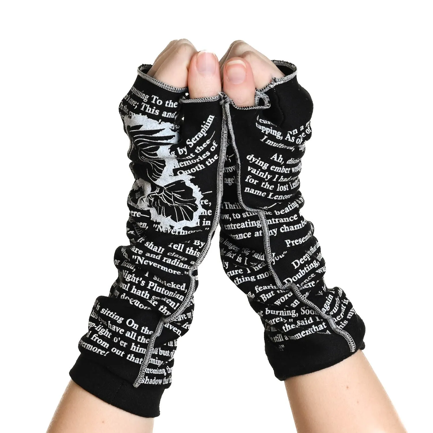 The Raven Writing Gloves