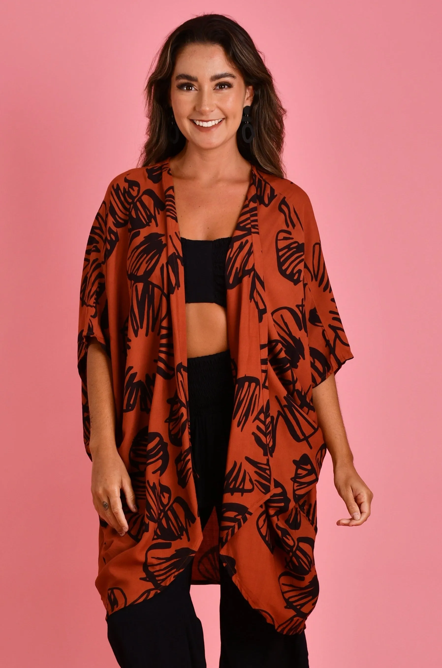 VBLT101 - ARKARRA CAPE - AUTUMN VIBES RUST