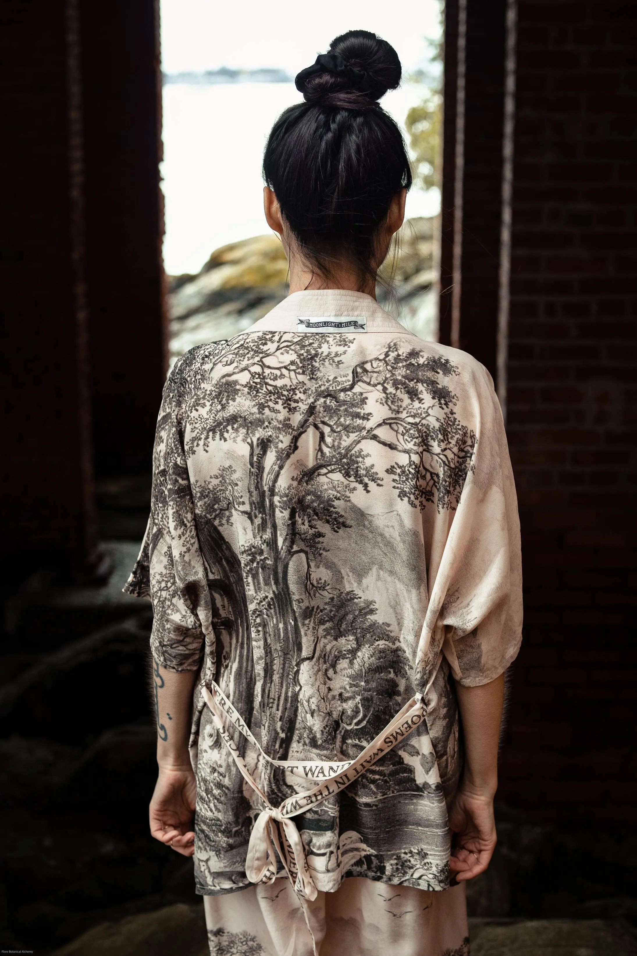 Wildwood Luxury Silk & Bamboo Viscose Artist Kimono