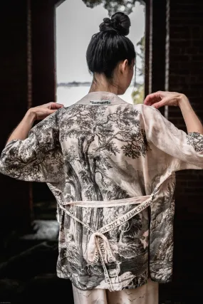 Wildwood Luxury Silk & Bamboo Viscose Artist Kimono