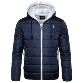 Winter Jacket Men Hoodied