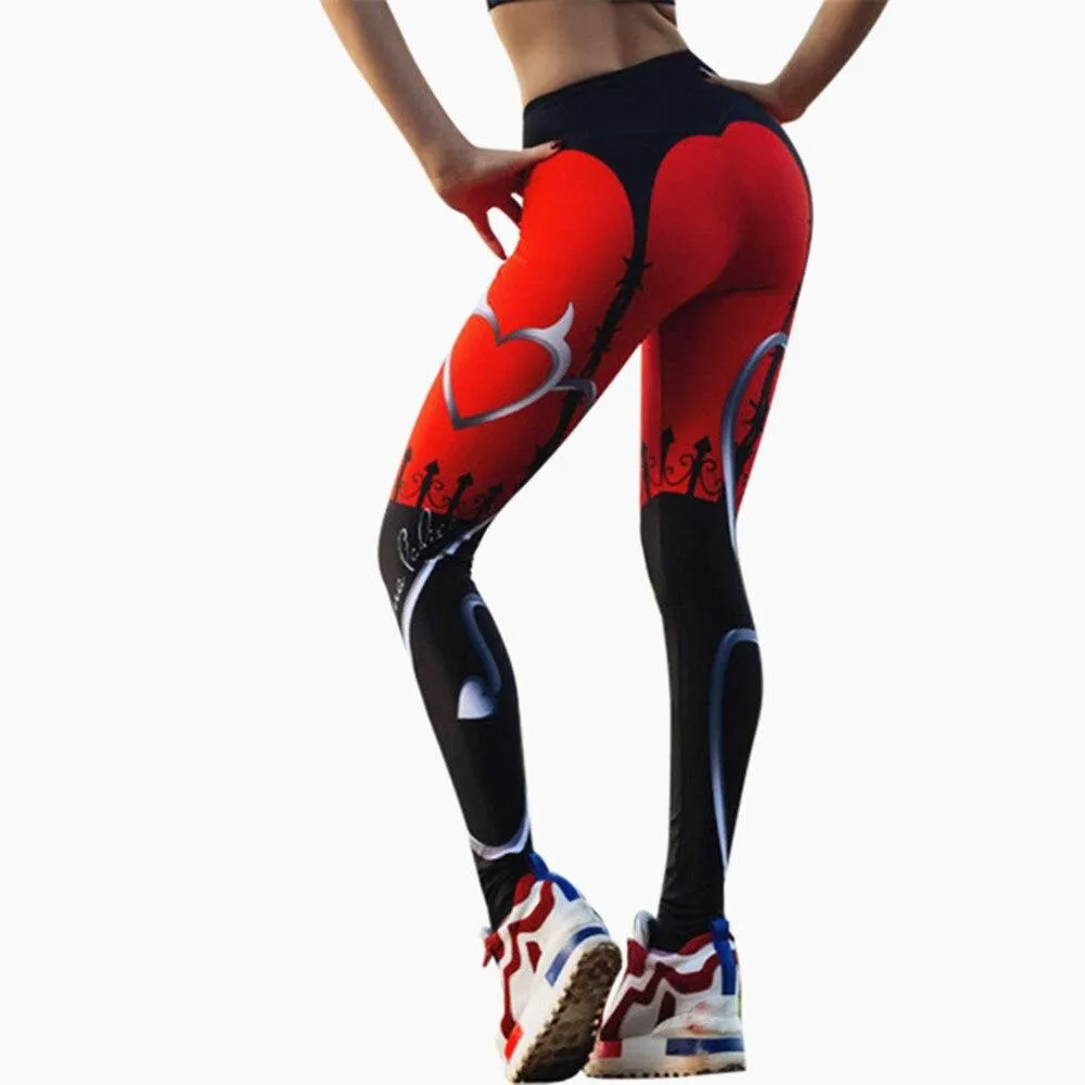 Women Anti-Bacterial High Waist Fitness Push Up Yoga Pants