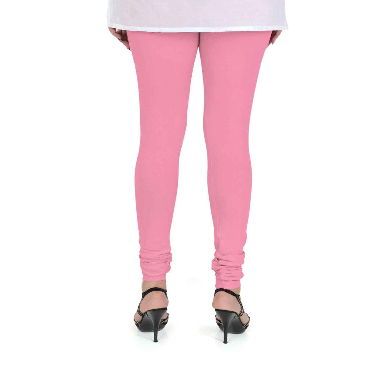 Women's Cotton Churidar Leggings (Free Size) - Dapphine