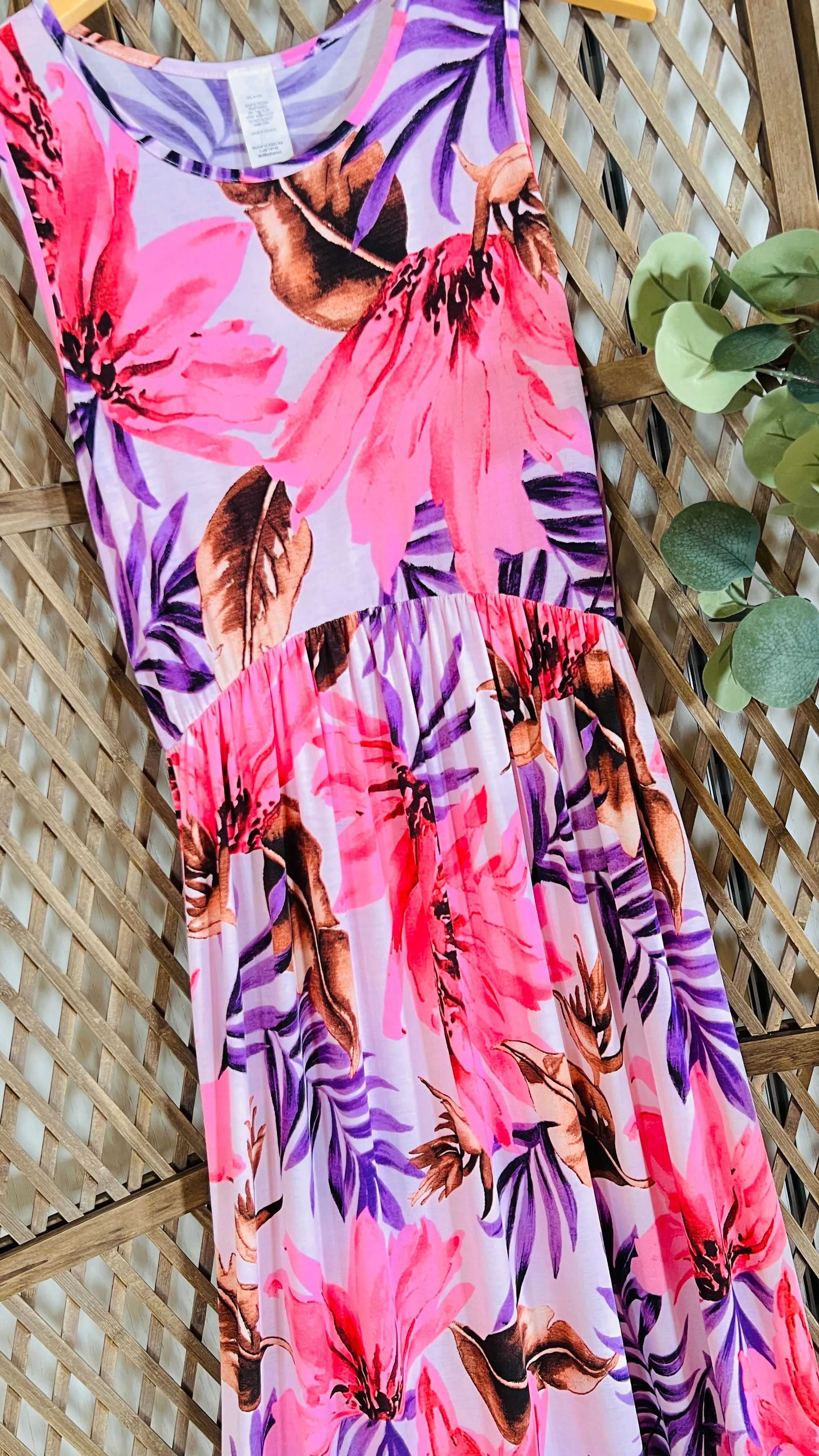 Wrinkle Free Maxi Dress