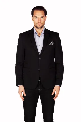 Wrinkle - Resistant Blazer - Slim Fit - Black